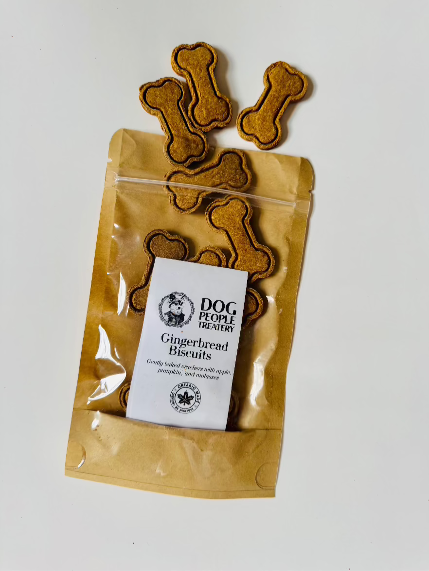 Gingerbread Snaps Doggy Bag, Medium